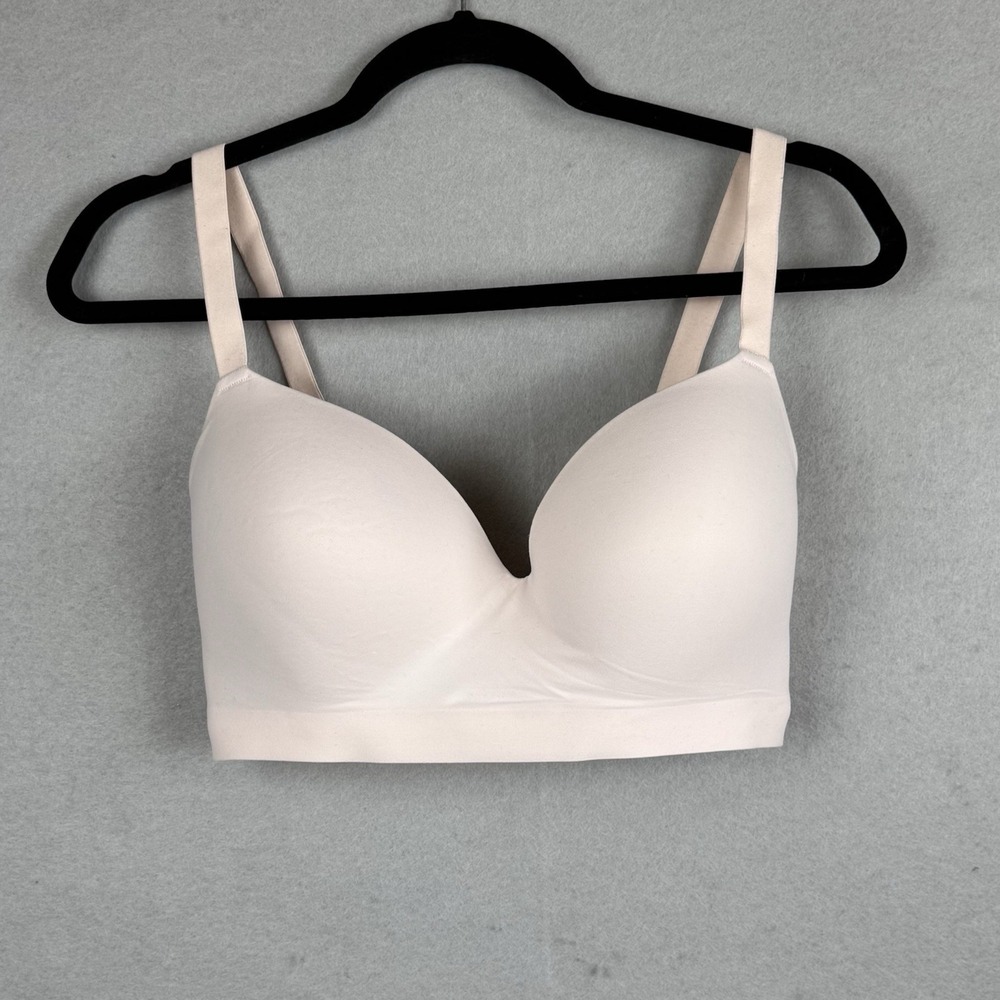 Soma Women's Enbliss Wireless Full Coverage Bra Beige Size 34DDD